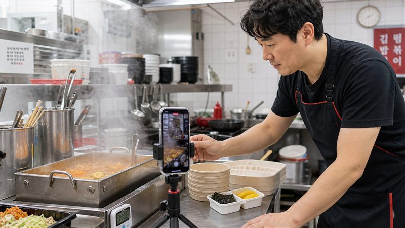 음식점 숏폼에서 메뉴보다 먼저 찍어야 하는 장면 대표 이미지