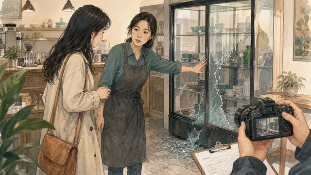 고객이 매장 물품을 파손했을 때: 현장사진·견적·배상협의 대표 이미지