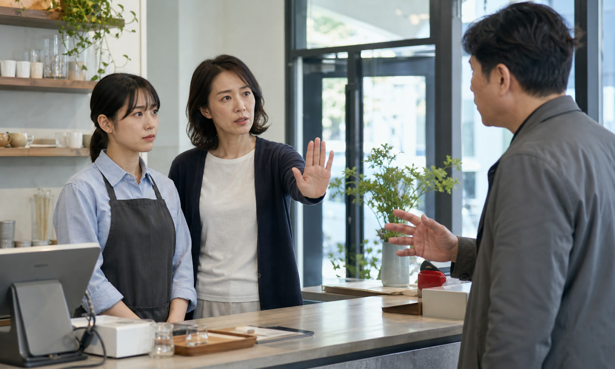 매장 고객 폭언 대응: 직원 보호·퇴거 요청·112·증거 대표 이미지