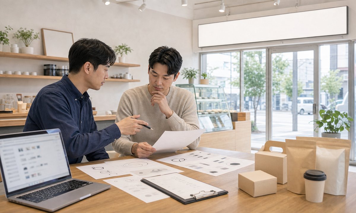 매장 이름 정하기 전 체크리스트: 상표검색·상호·도메인·간판 대표 이미지