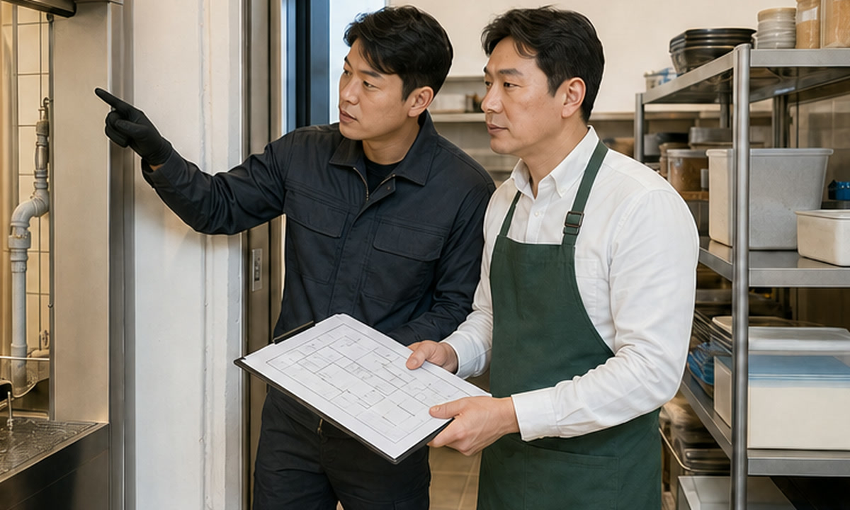 매장 해충방제·방역 계약 체크리스트: 방문주기·약제·재방문·해지 대표 이미지