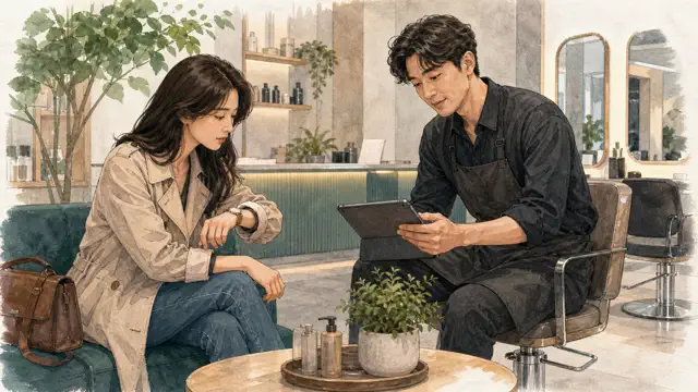 매장 대기시간·예약 지연 환불 대응: 예상시간·선택지·보상 대표 이미지